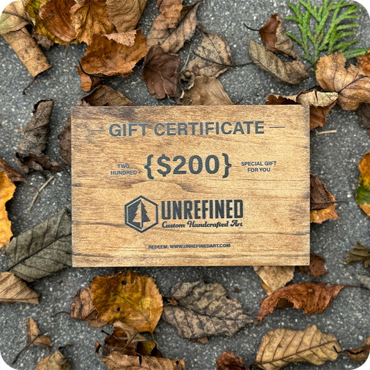 Wooden Gift Cards